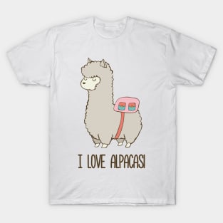 I Love Alpacas! T-Shirt